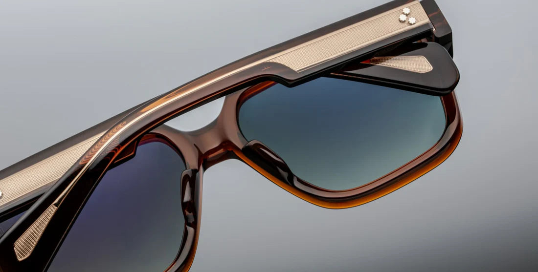 Jacques Marie Mage Alfred sunglasses in hickory brown.