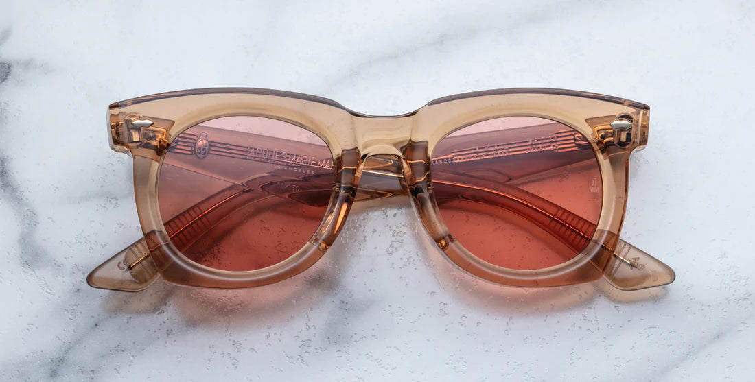 Jacques Marie Mage Atkins sunglasses in Tan.