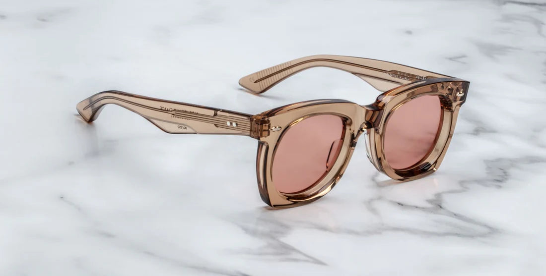Jacques Marie Mage Atkins sunglasses in Tan.
