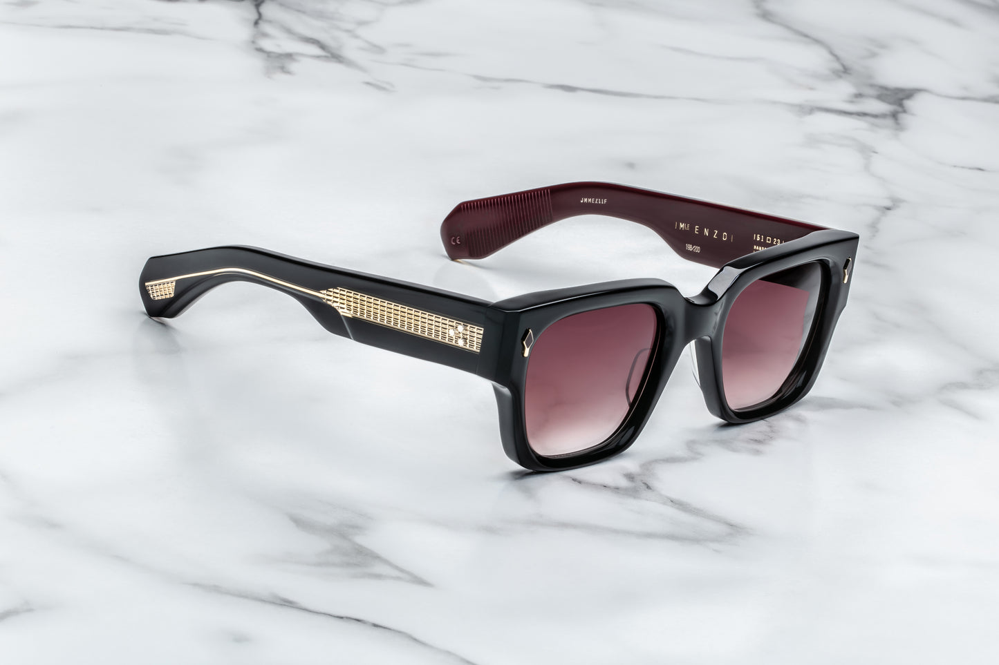 Jacques Marie Mage Enzo Epoxy sunglasses in Charlet