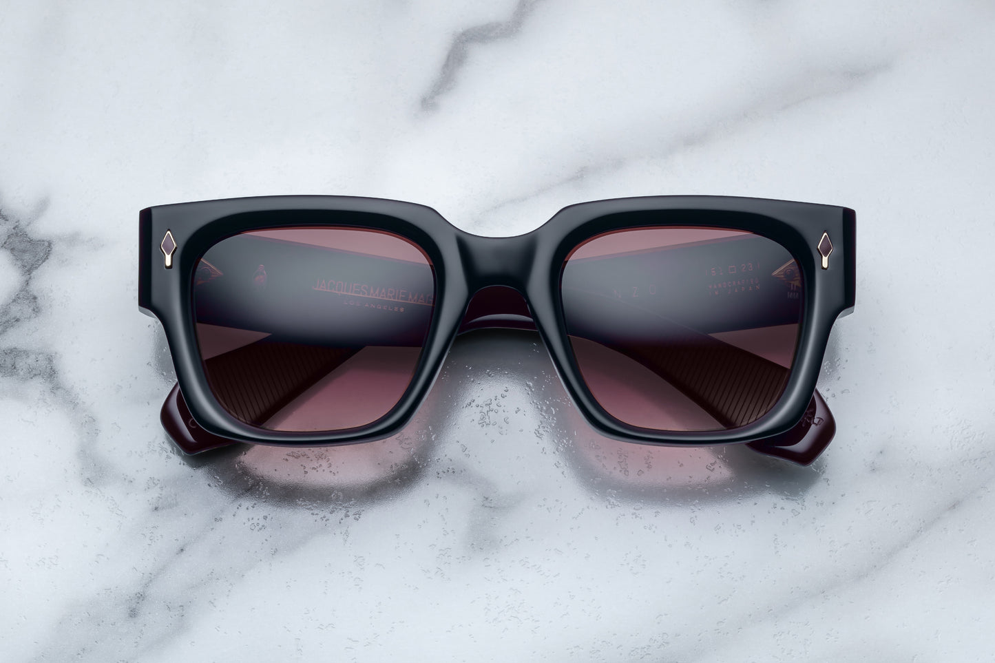 Jacques Marie Mage Enzo Epoxy sunglasses in Charlet