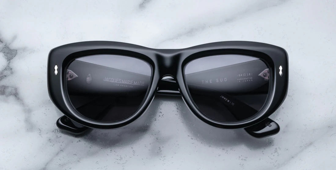 Jacques Marie Mage Erin Wasson - The Sud sunglasses in Francoise (Black).