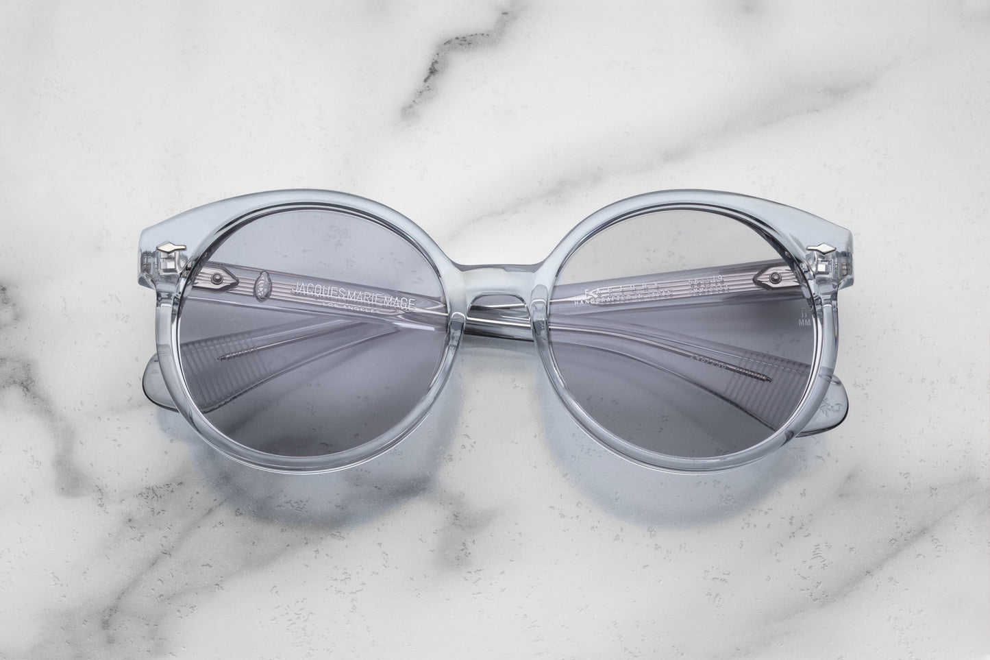 Jacques Marie Mage Factory sunglasses in sulfur (clear).