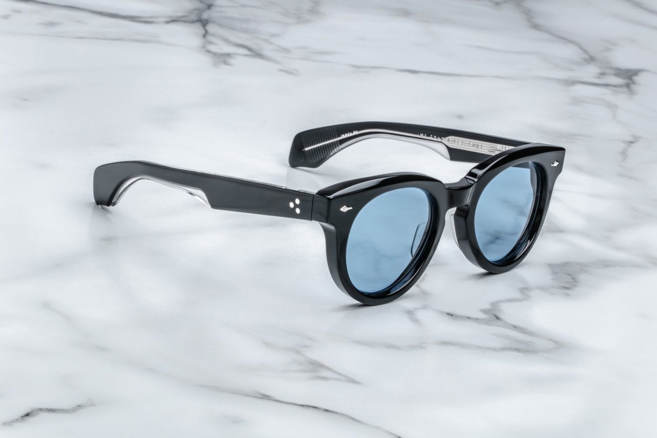 Jacques Marie Mage Fontainebleau sunglasses in Titan (black).