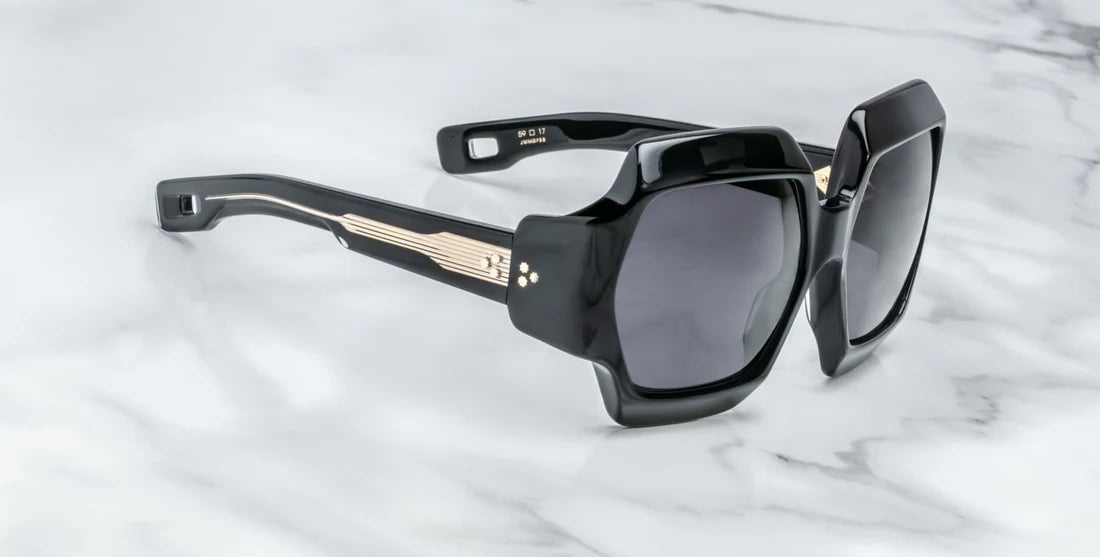 Jacques Marie Mage Grand Funk sunglasses in black.