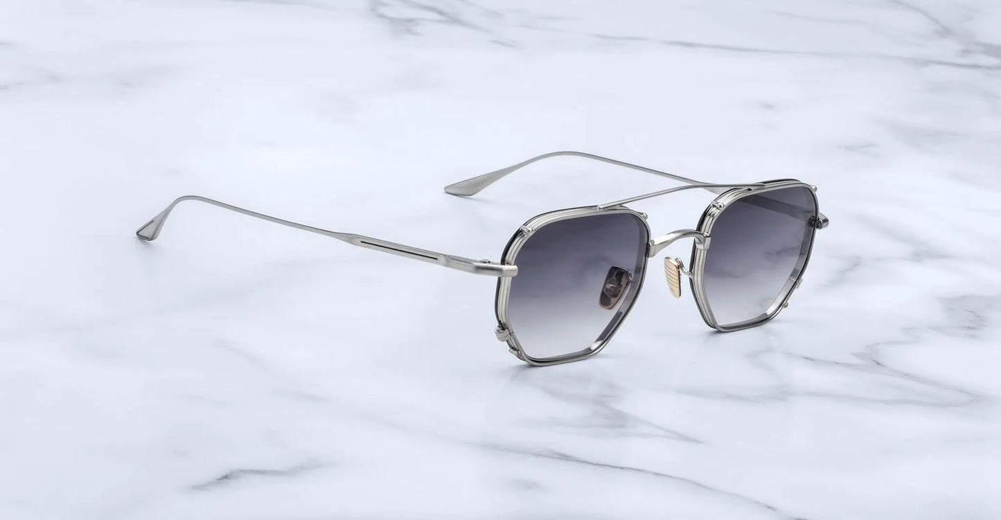 Jacques Marie Mage Marbot sunglasses in Chrome.
