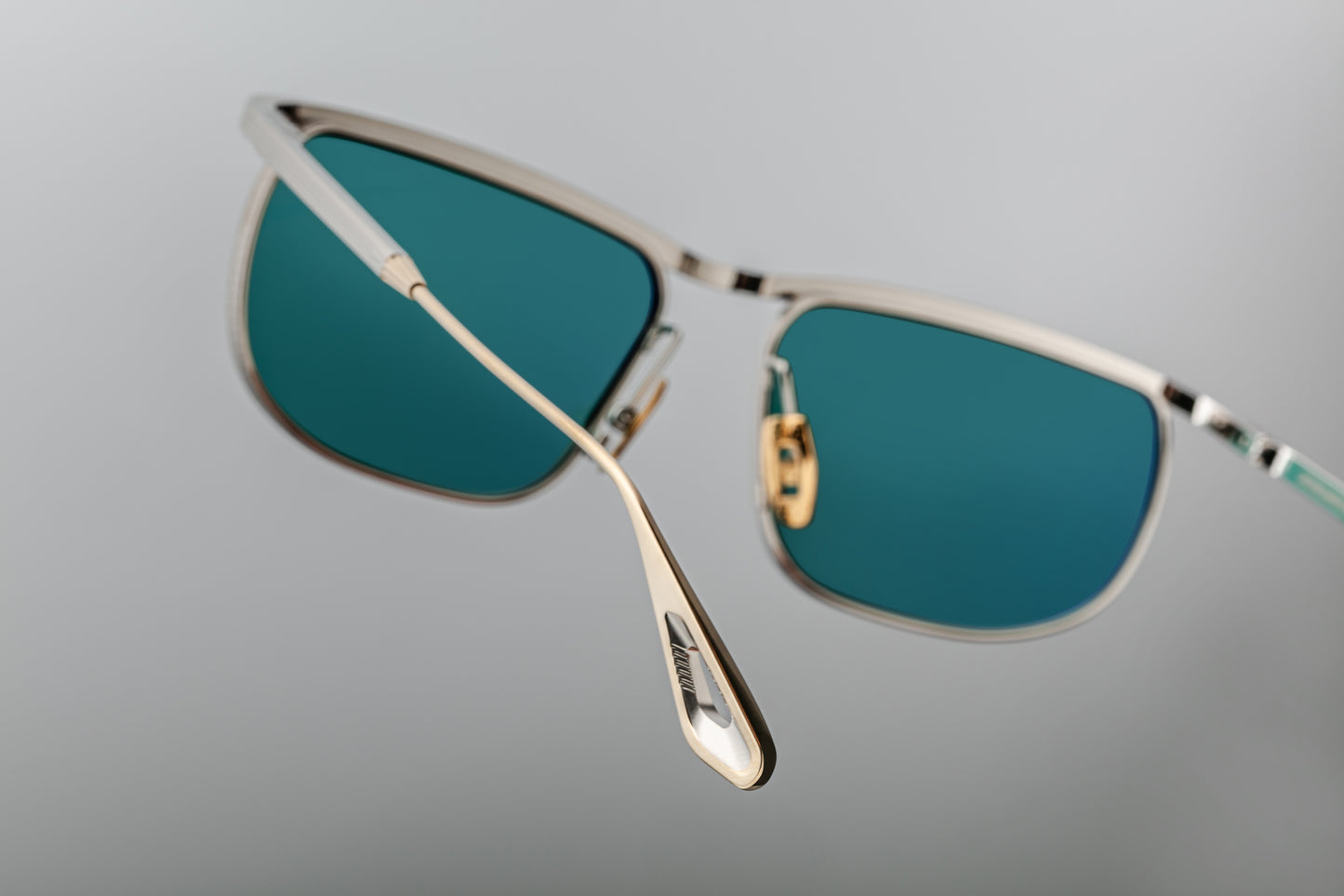 Jacques Marie Mage Melville sunglasses in Rail (Silver).