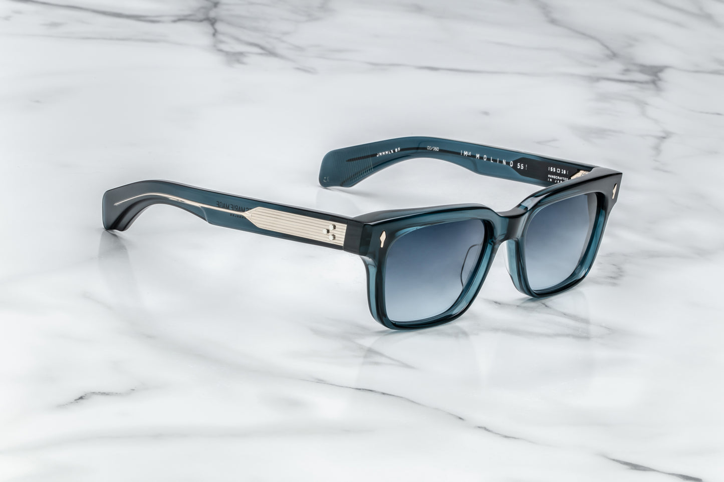 Jacques Marie Mage Molino sunglasses in Indigo.