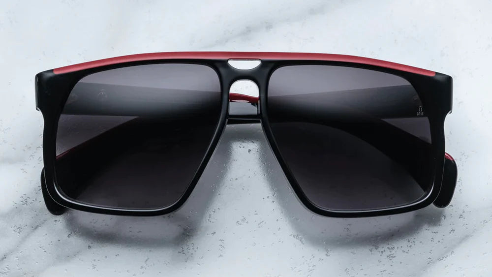 Jacques Marie Mage Neptune sunglasses in Nightfall (black).