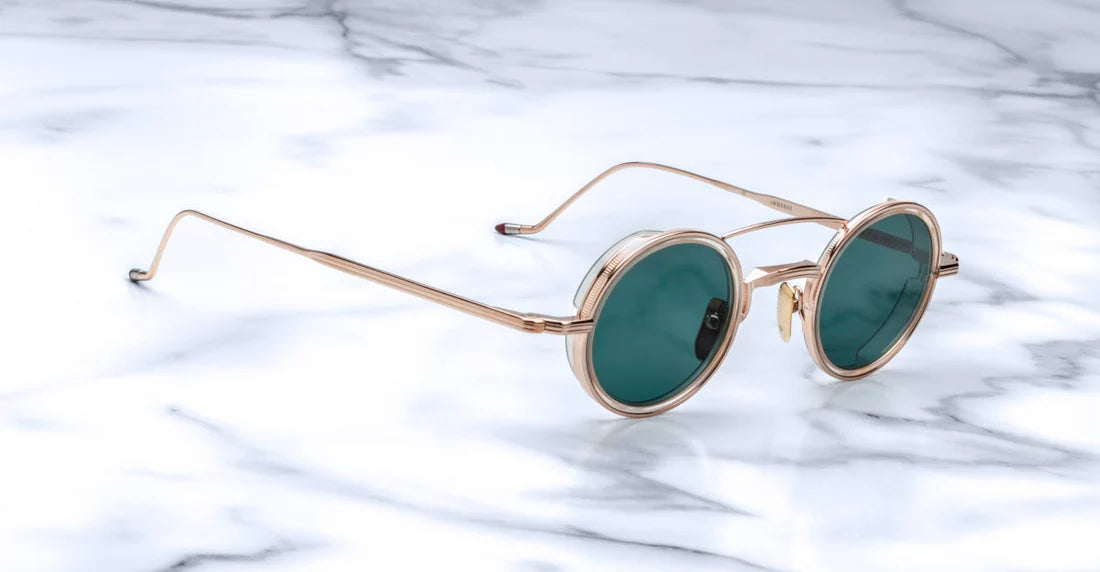 Jacques Marie Mage Ringo sunglasses in Dahlia.