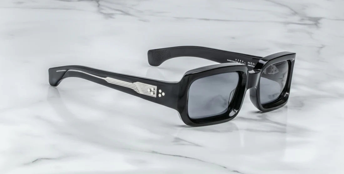 Jacques Marie Mage Vera sunglasses in Shadow (Black).