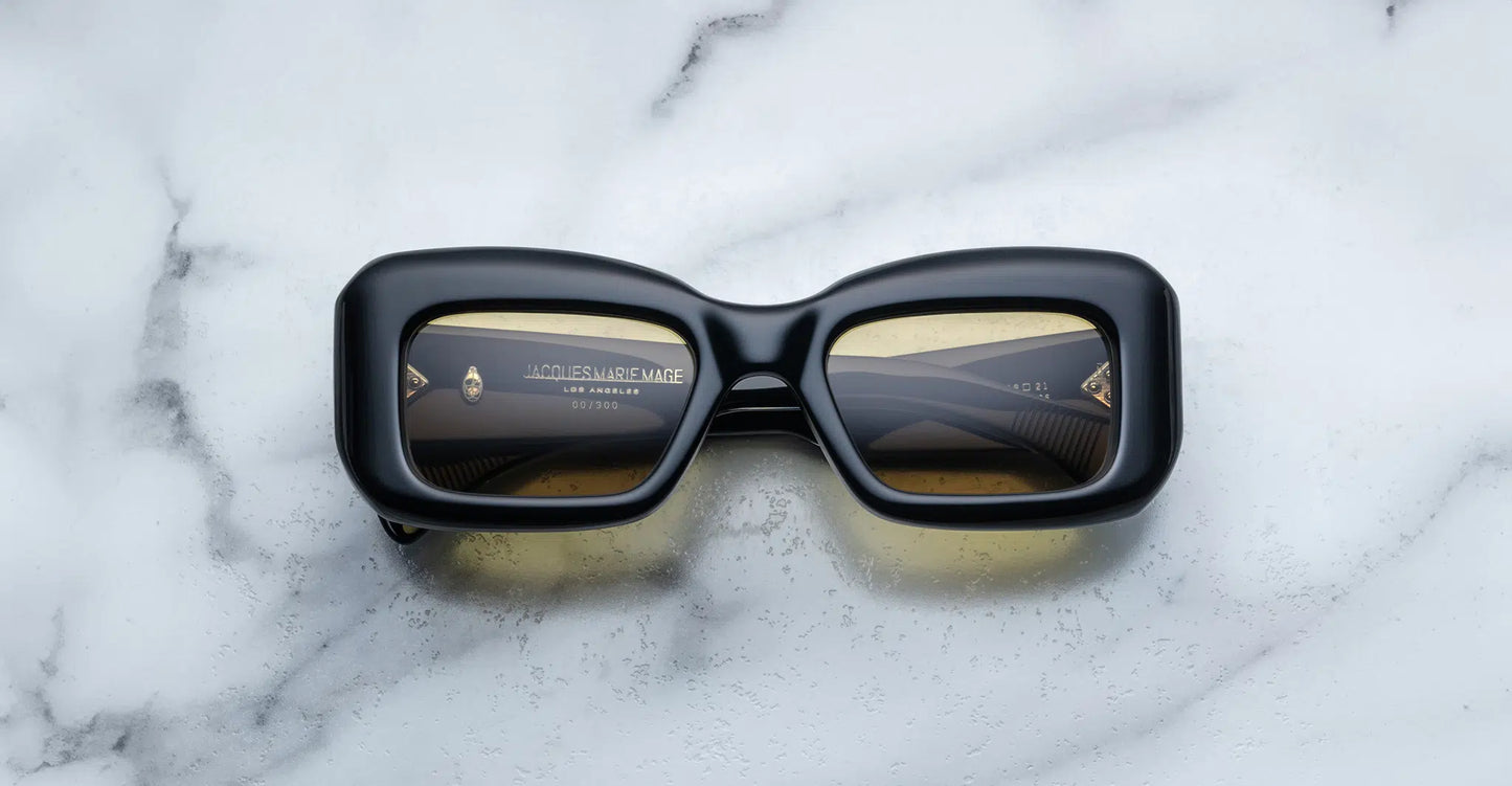 Jacques Marie Mage Vito sunglasses in Shadow (Black).