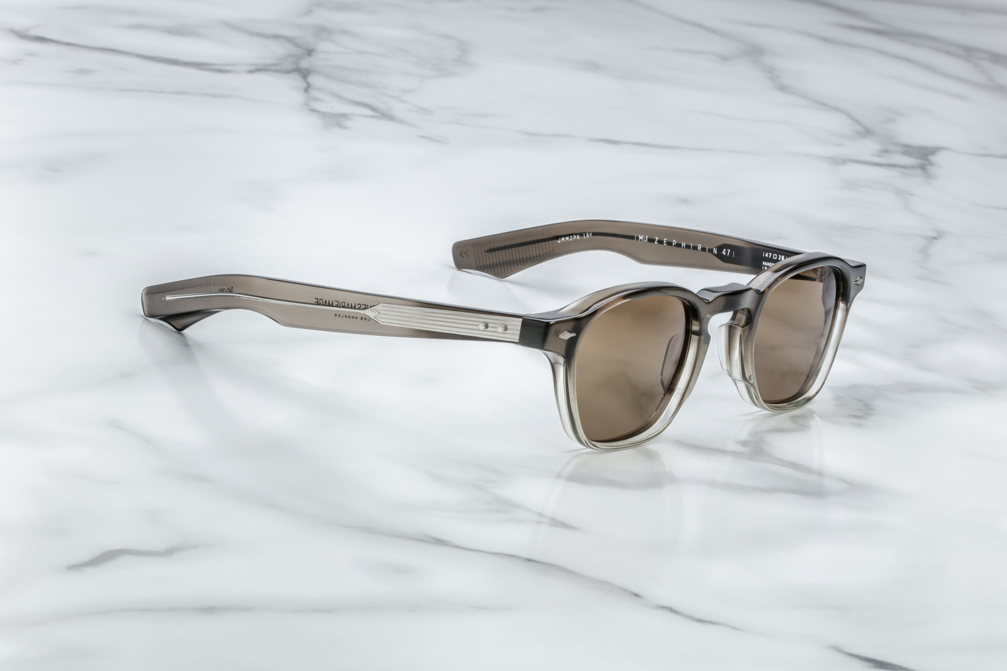 Jacques Marie Mage Zephirin sunglasses in Smoke Fade (Gray).
