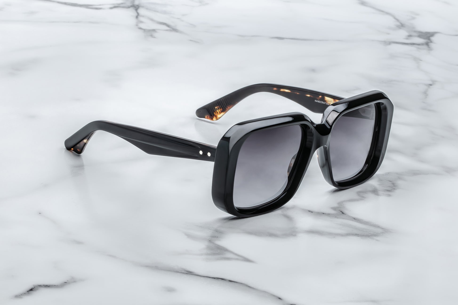 Jacques Marie Mage Pat sunglasses in Noir 11 (black).