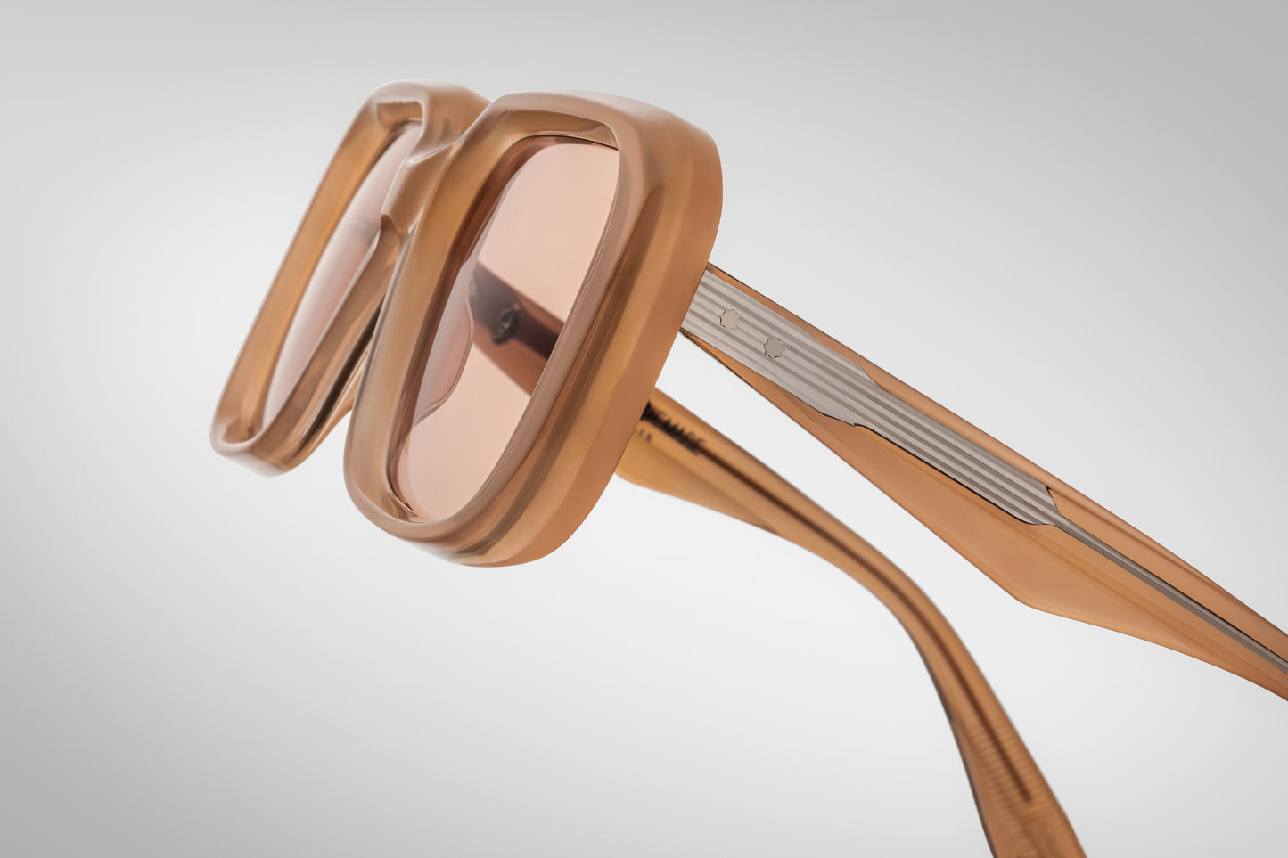 Jacques Marie Mage Pat sunglasses in Sundial (Tan).