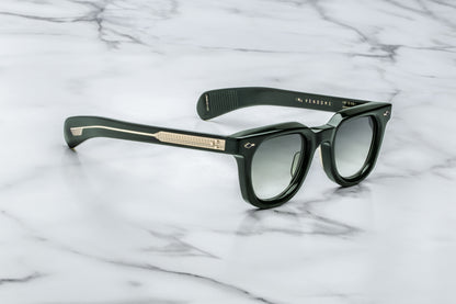 Jacques Marie Mage Vendome sunglasses in Sacramento (Green). 