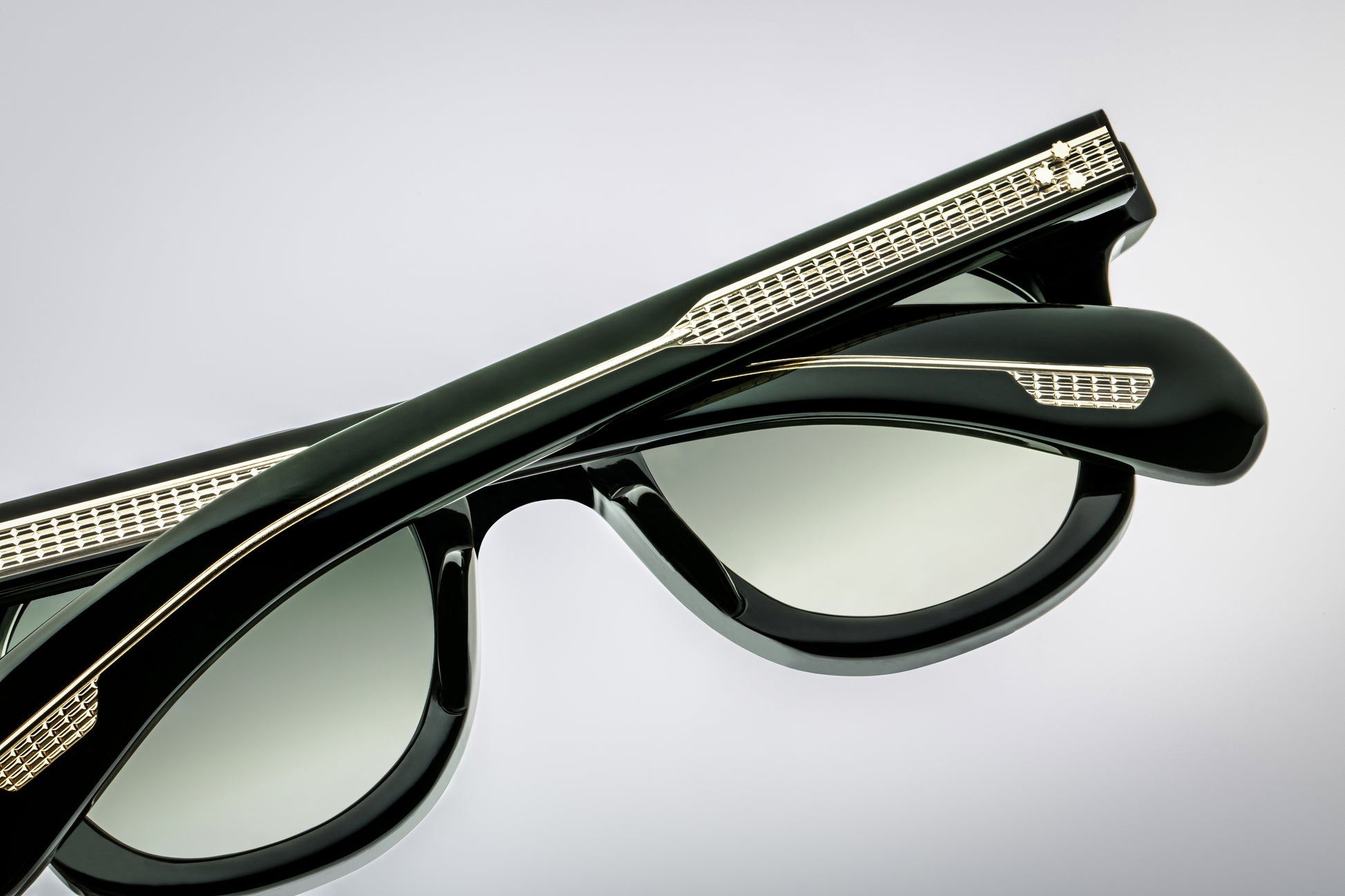 Jacques Marie Mage Vendome sunglasses in Sacramento (Green). 