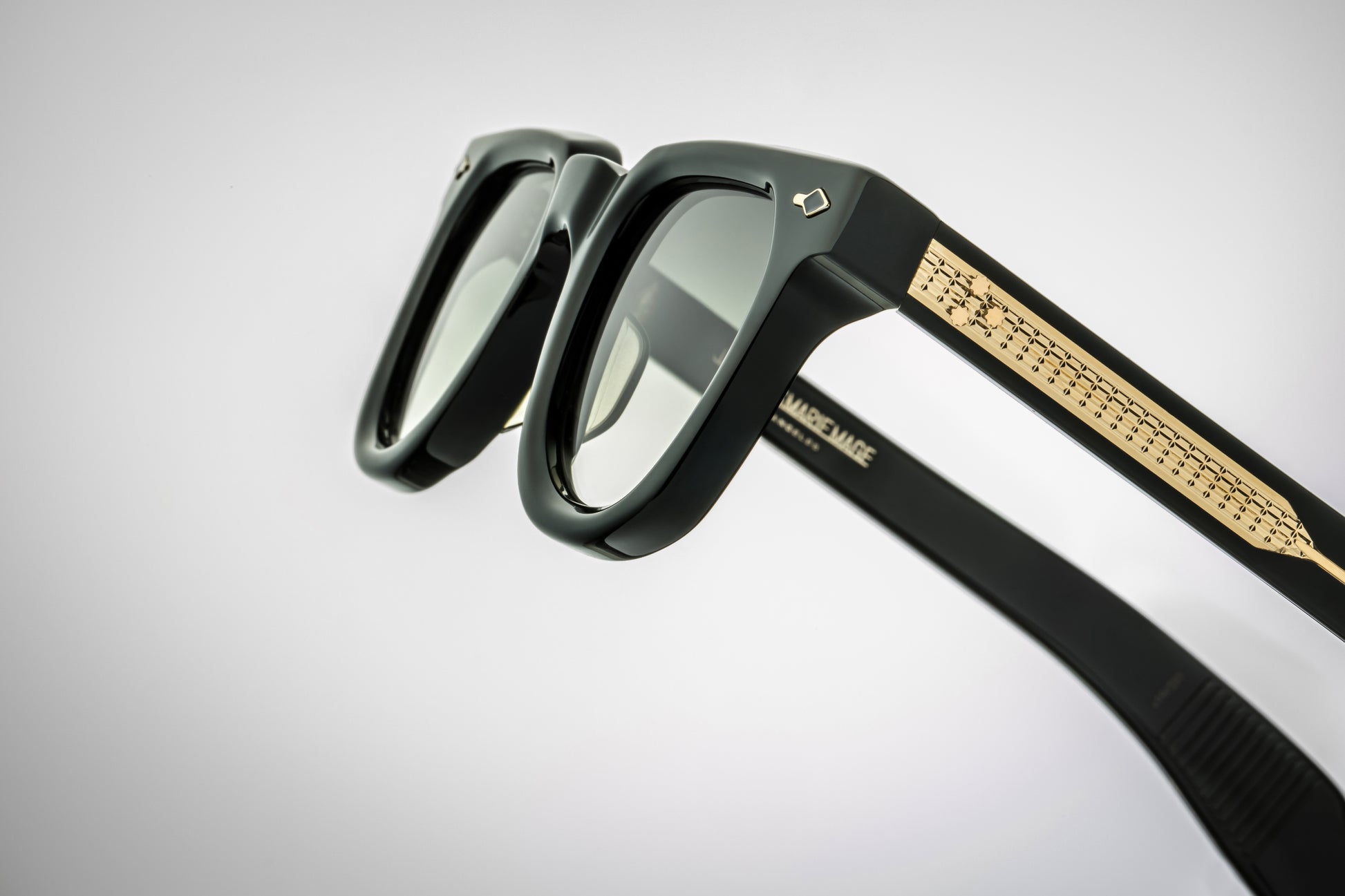 Jacques Marie Mage Vendome sunglasses in Sacramento (Green). 