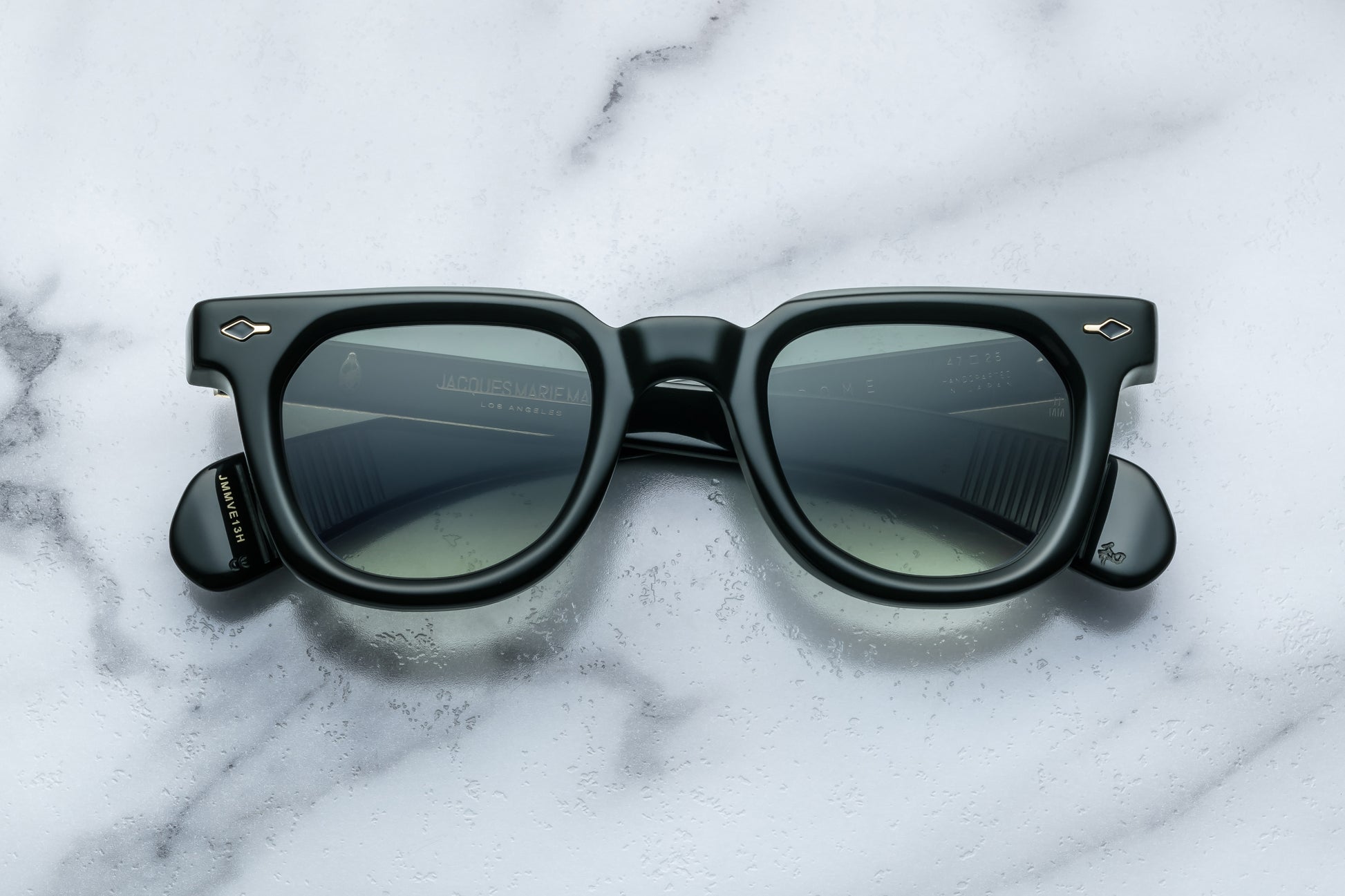 Jacques Marie Mage Vendome sunglasses in Sacramento (Green). 