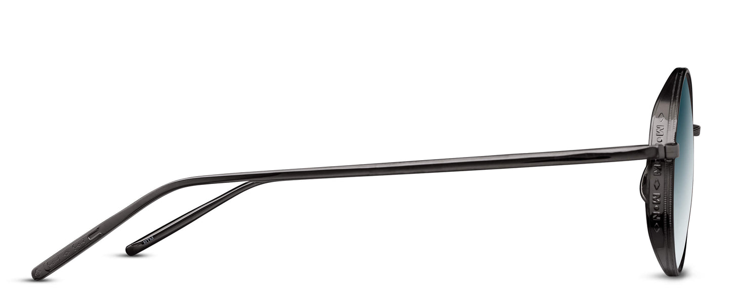 Round Sunglasses with slight side shield